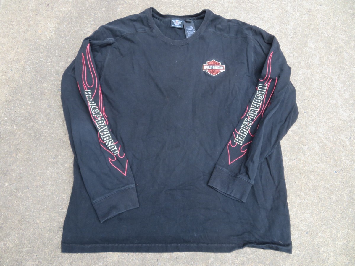 90s Harley-Davidson サーマルロンT USA製 Y2K 90s Harley-Davidson サーマルロンT USA製 Y2K フライング