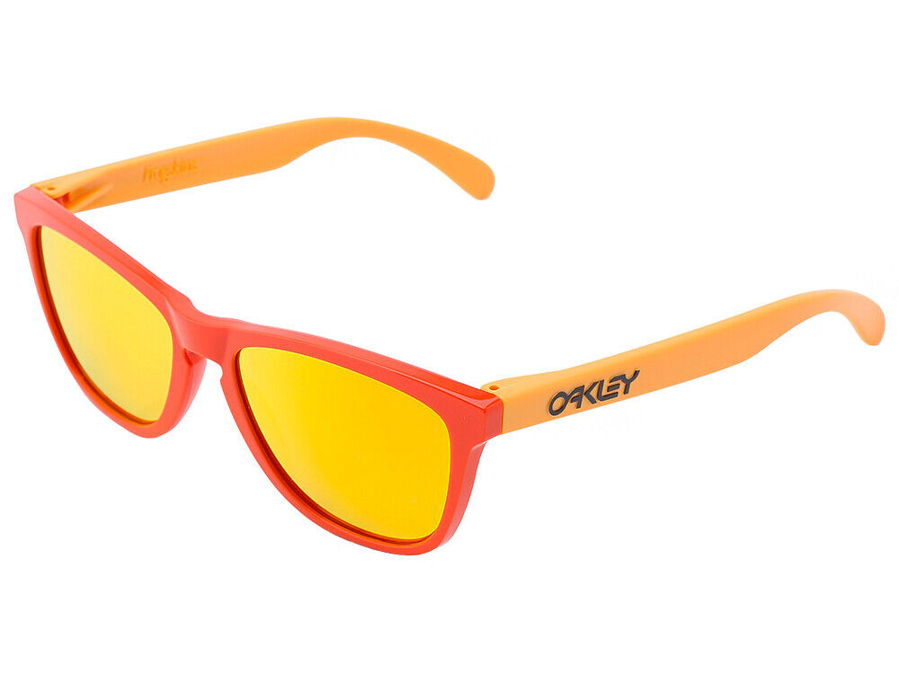 Oakley Frogskins Aquatique Collection Sunglasses 24-359 Hotspot/Fire Iridium