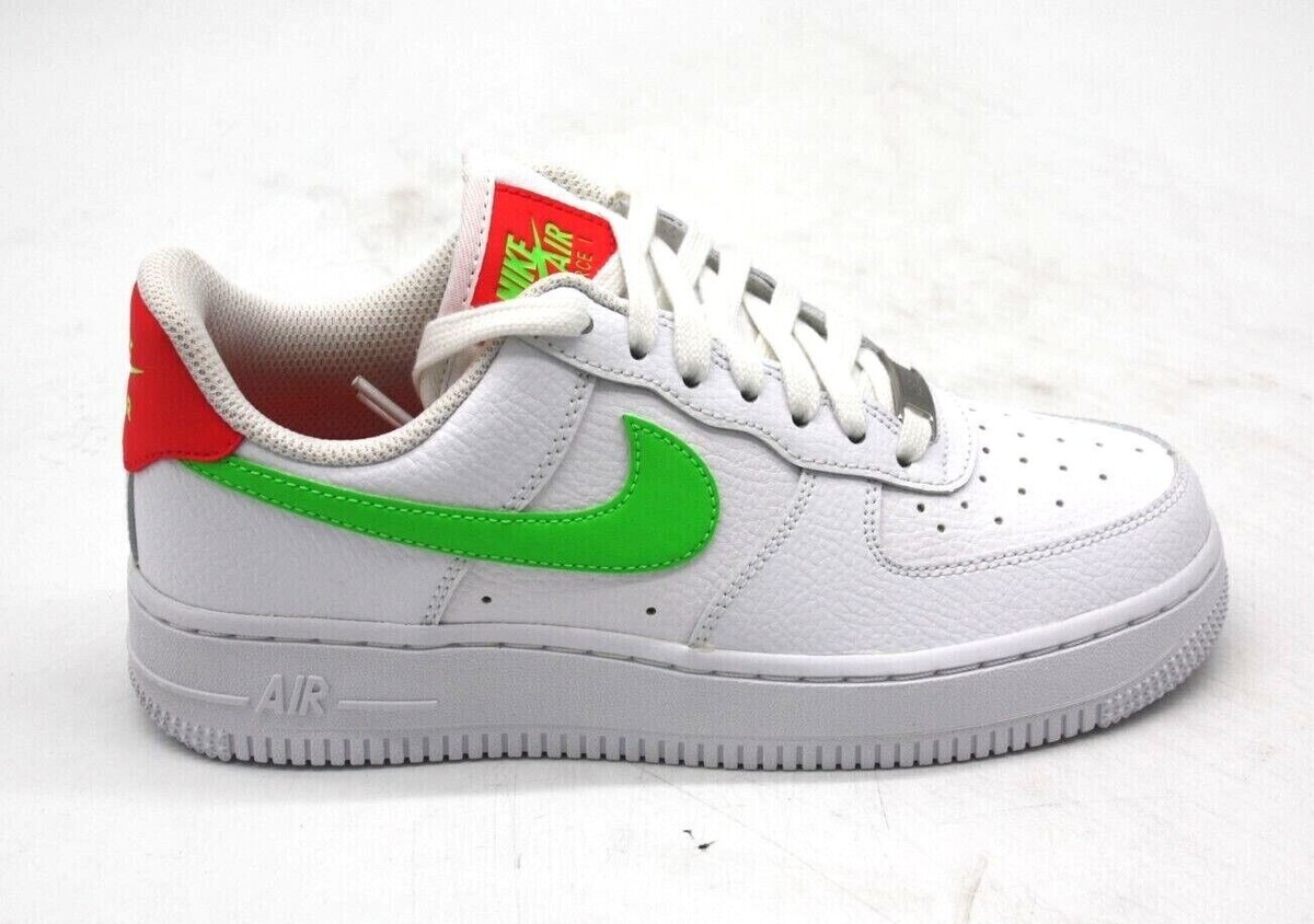 スニーカー Nike AIR FORCE 1 LOW WOMENS LIFESTYLE SHOE CT4328-100 WOMENS SHOE NIKE AIR FORCE 1 '07 CT4328-100 WHITE/LASER