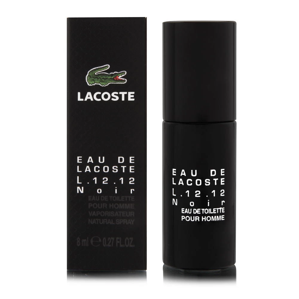 Eau de Lacoste L12.12 Noir Intense by Lacoste for 0.27 oz Travel Spray | eBay