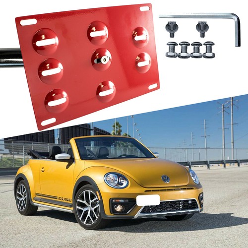 Tow Hook License Plate Bracket For Volkswagen Beetle 2017-2019 – No Drill-1198048
