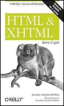 HTML & XHTML kurz & gut von Niederst Robbins, Jennifer | Buch | Zustand sehr gut