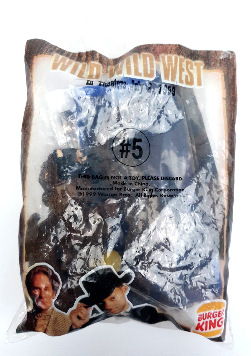 Rare 1999 Burger King Wild Wild West #5 Tarantula New Factory