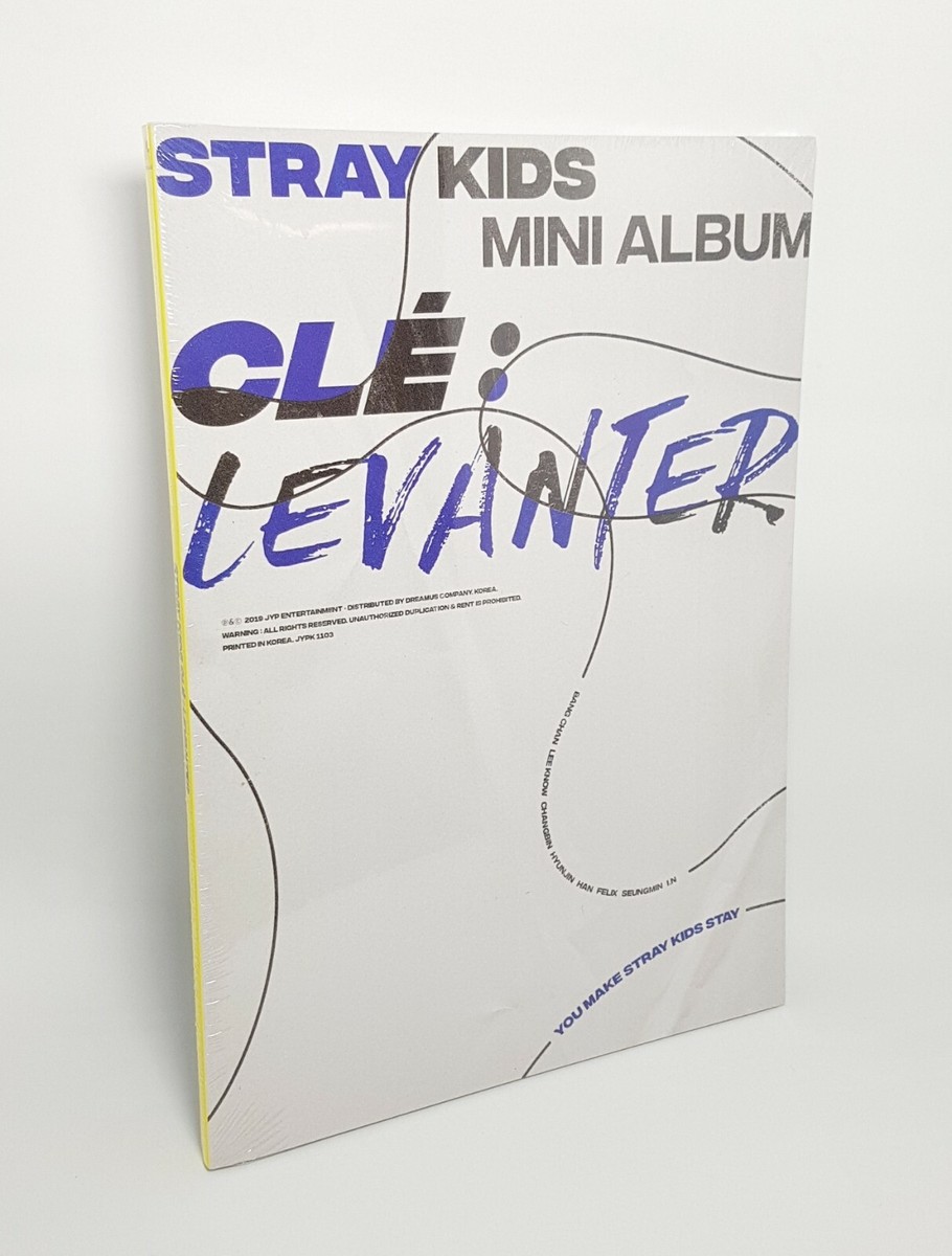 STRAY KIDS Album [Clé : LEVANTER] Normal Clé Ver. CD+Book+3p QR P