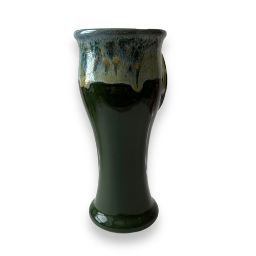 Cerveza de colección 1999 Arizona Renaissance Festival 8" de alto Stein Forest cerámica verde - Imagen 5 de 10