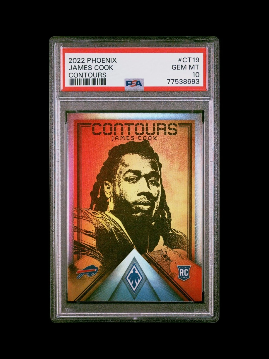 James Cook Panini Phoenix Contours #CT19 Base