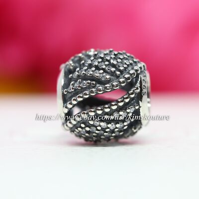 Sparkling Feather Pandora Majestic Feathers Charm Authentic