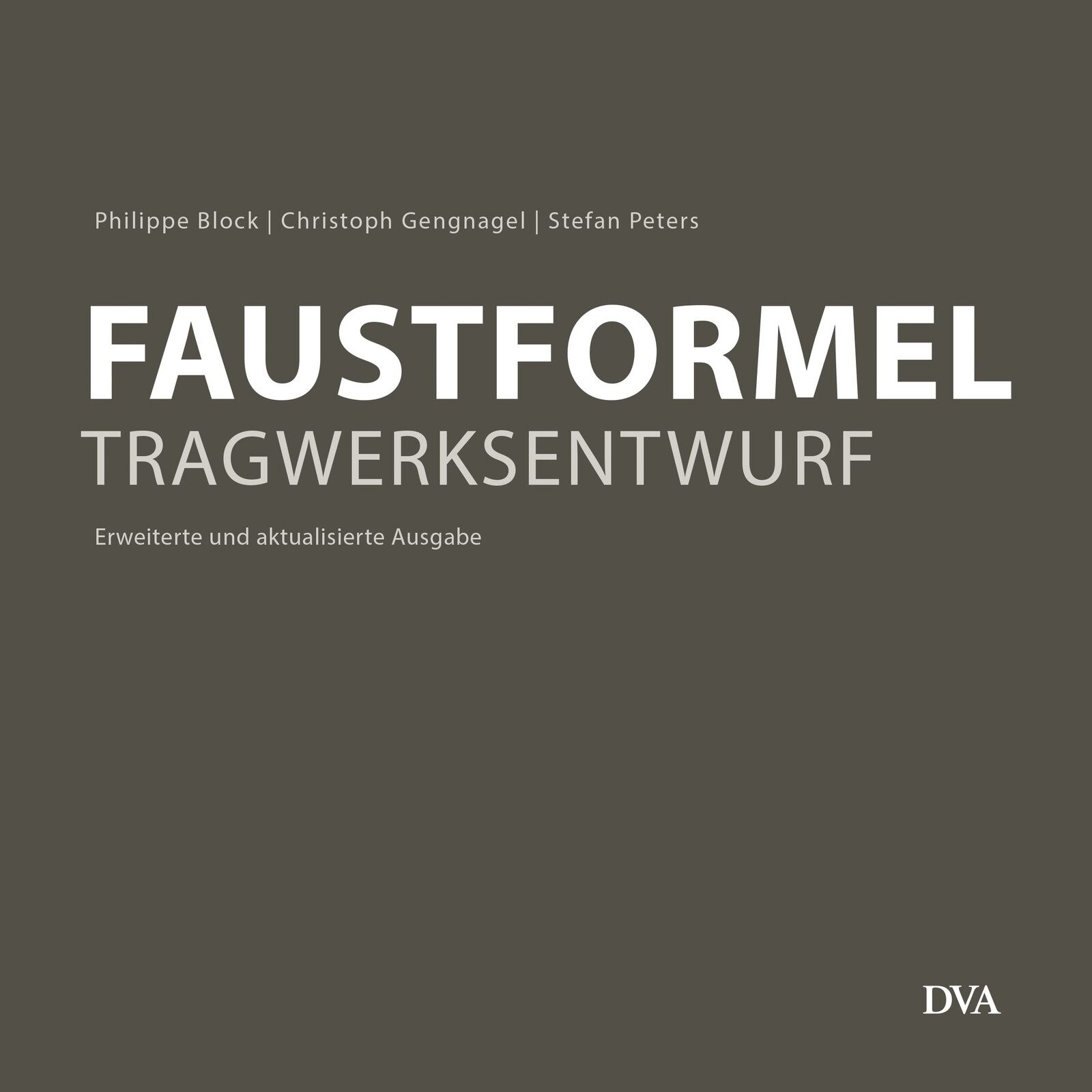 Thumbnail - Philippe Block; Christoph Gengnagel; Stefan Peters / Faustformel