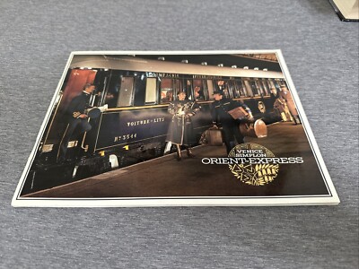 Vintage 1984 Venice Simplon Orient Express train photo