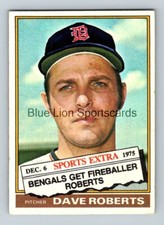  1976 Topps Traded Dave Roberts Baseball Card
