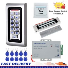 Door Access Control System Kit IP68 RFID Keypad Waterproof Outdoor  180Kg/320Lb