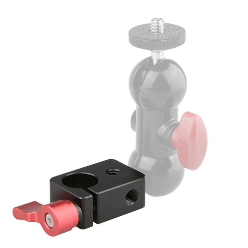 2x CAMVATE 15mm Rod Tube Clamp Mount w/ 1/4"-20 Thread fr Camera Shoulder Rig - Picture 4 of 7