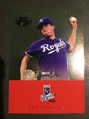 2007 Tristar Prospects Plus Daniel Duffy Pro Debut Kansas City Royals 