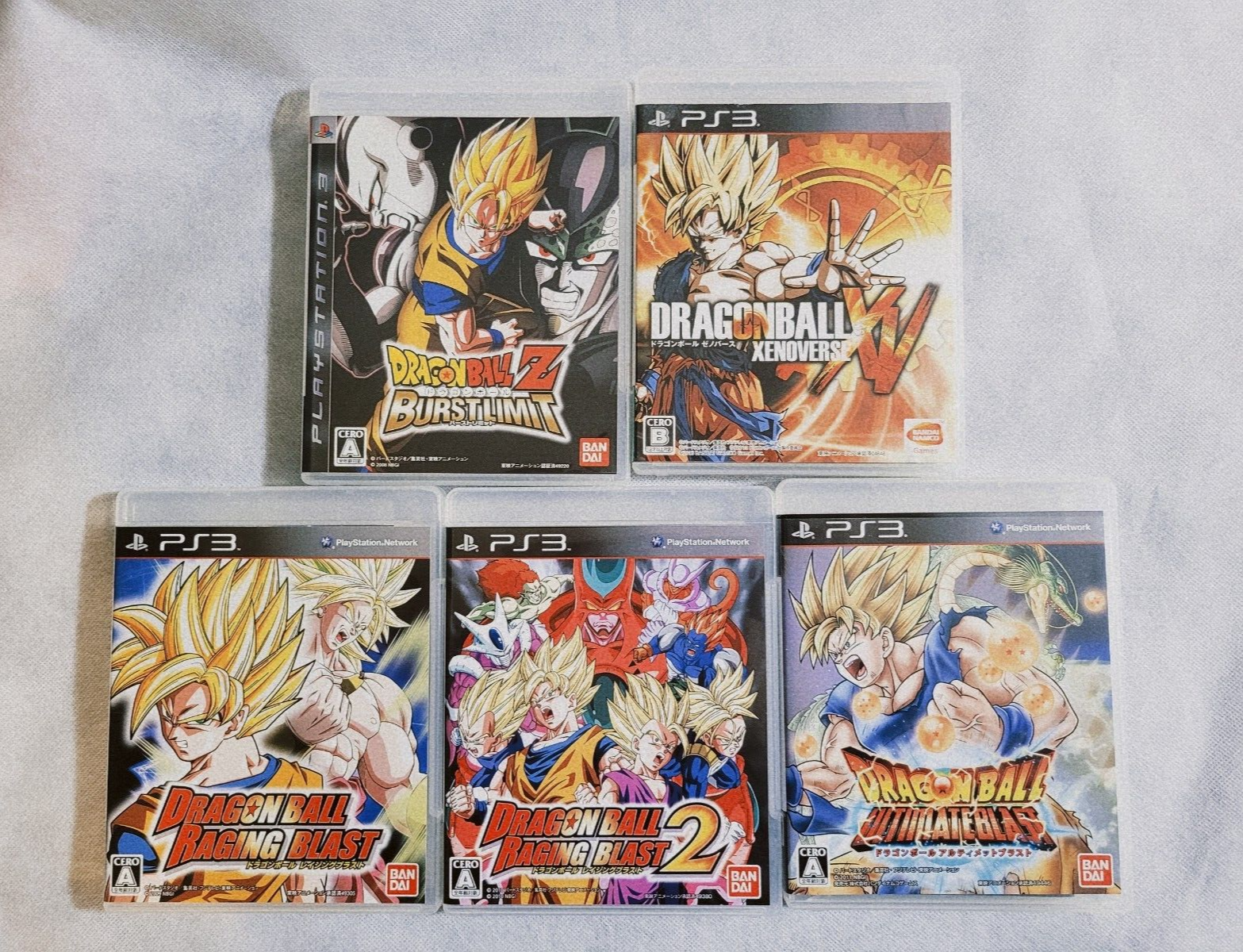 Combo Anime Dragon Ball Ultimate Blast e One Piece U.W PS3