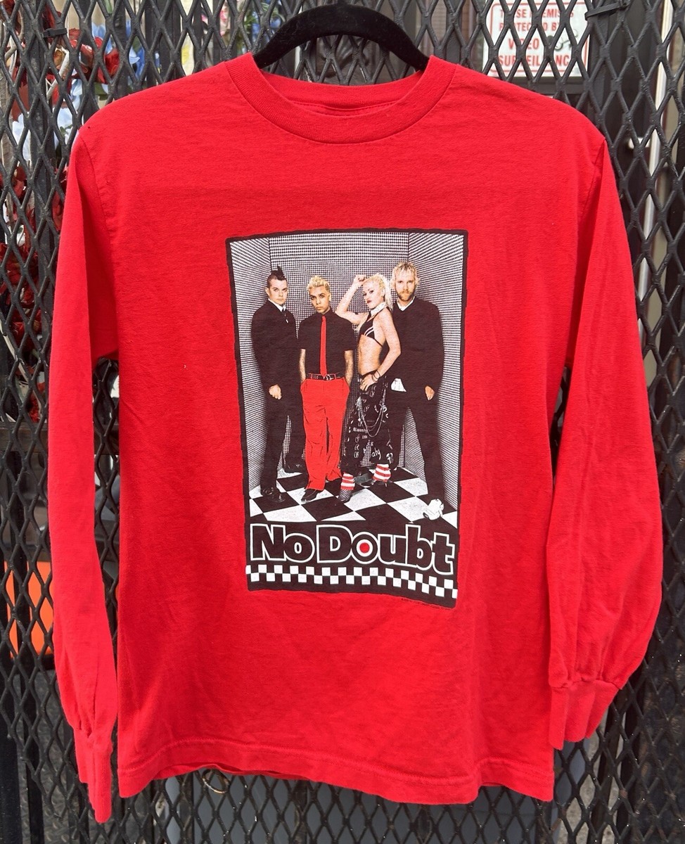 NM 2002 No Doubt Rock Steady Tour Long Sleeve T-Shirt Gwen Stefani