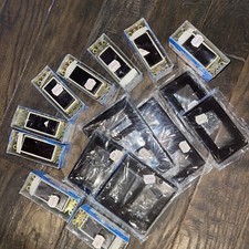 Lot Of Switchplates & Leviton Decora AC Only ...