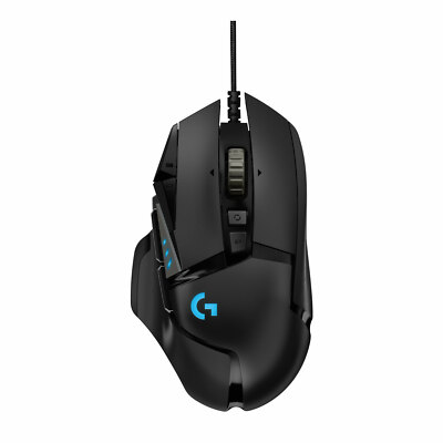 Logitech G502 High Performance Gaming Mouse Gamingmaus 11 Tasten Lightsync RGB 