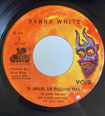 Barry White - I'm Gonna Love You Just A Little...  - 1973 Yare Records Venezuela