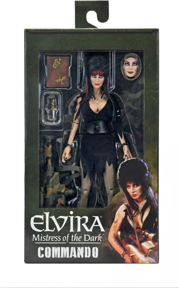 Elvira Mistress of the Dark Commando Toy figure NECA 60785