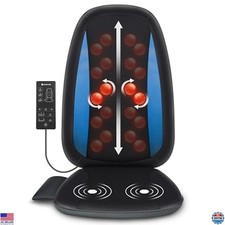 COMFIER Shiatsu Back Massager with Heat - Deep Tissue Massage Cushion for Relief