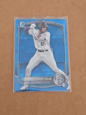 2025 Bowman Sapphire Edition - Chrome Prospects Robert Calaz #BCP-40 (RC)