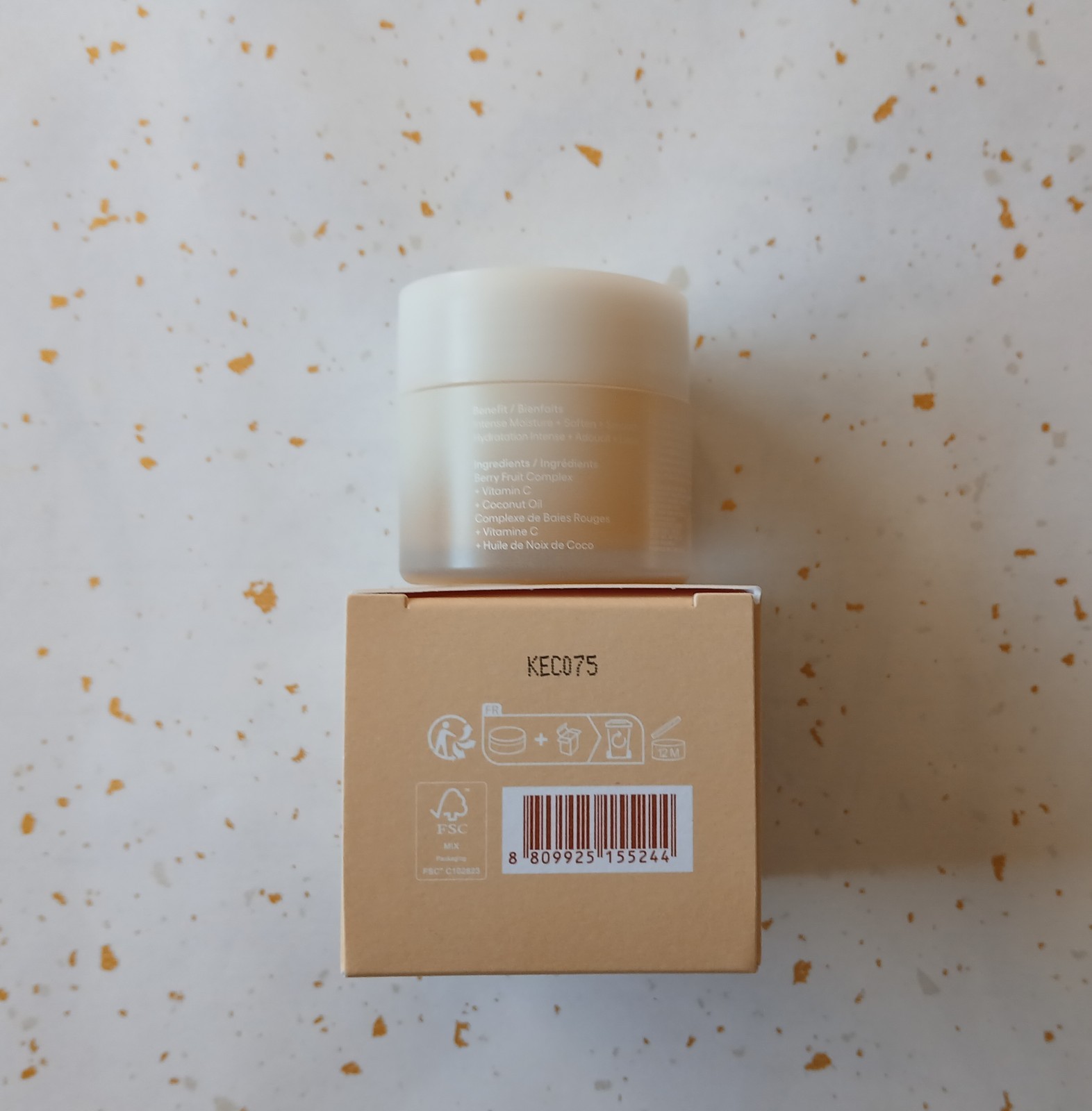 NIB Laneige Lip Sleeping Mask (Limited Edition) Eggnog Latte 