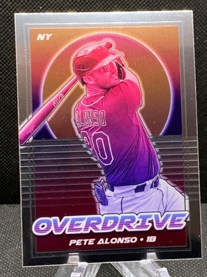 2021 Panini Chronicles - Overdrive Pete Alonso #22
