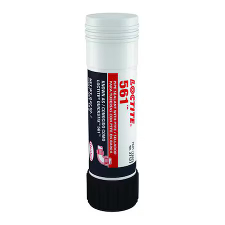 Loctite 463973 Pipe Thread Sealant 0.7 Oz, Stick, 561, White, Semi-Solid Stick