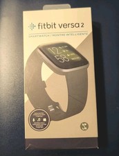 Fitbit Versa 2 - Health  Fitness Smart Watch Graphite Body / Black Band FB507