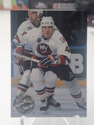 UWE KRUPP 1991-92 Pro Set Platinum #202 NEW YORK ISLANDERS