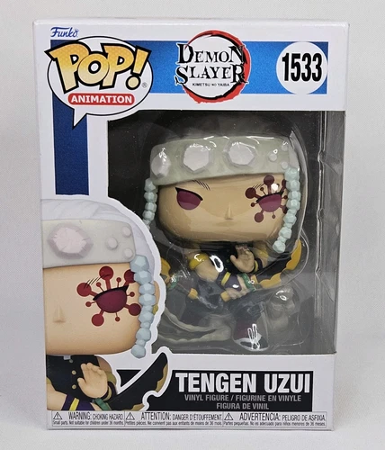 Funko Pop! Tengen Uzui #1533 Animation Demon Slayer Kimetsu no Yaiba w/Protector