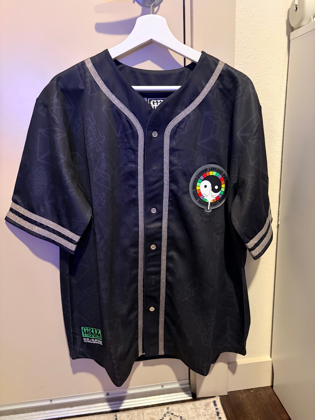 Griztronics Official Merch Baseball Jersey GRIZ Subtronics Brand