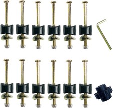 12 PCS Long Trampoline Screws and Bolts, Trampoline Bolts and Nuts, Trampoline E