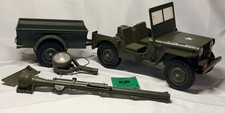 G.I. Joe Action Soldier Official Jeep Combat Set Vintage 1964 Hasbro