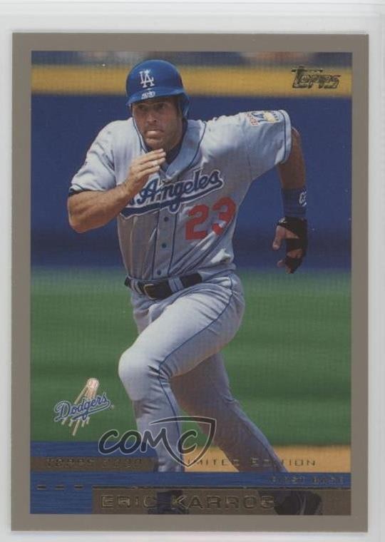 2000 Topps Limited Edition Eric Karros #33 xz4