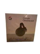 Google Chromecast 3rd Generation 1080p HD Media Streamer Charcoal GA00439-US New