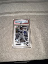 2021 Jasson Dominguez Bowman Draft 1st Edition Prospect BD77 PSA 6