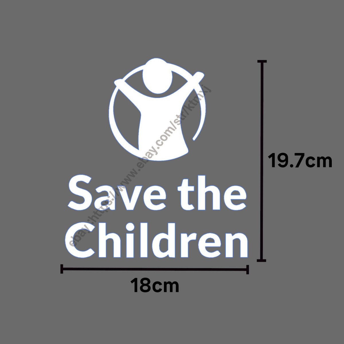 2024/25 Juventus Back Sponsor Save the Children Patch 18x19.7cm