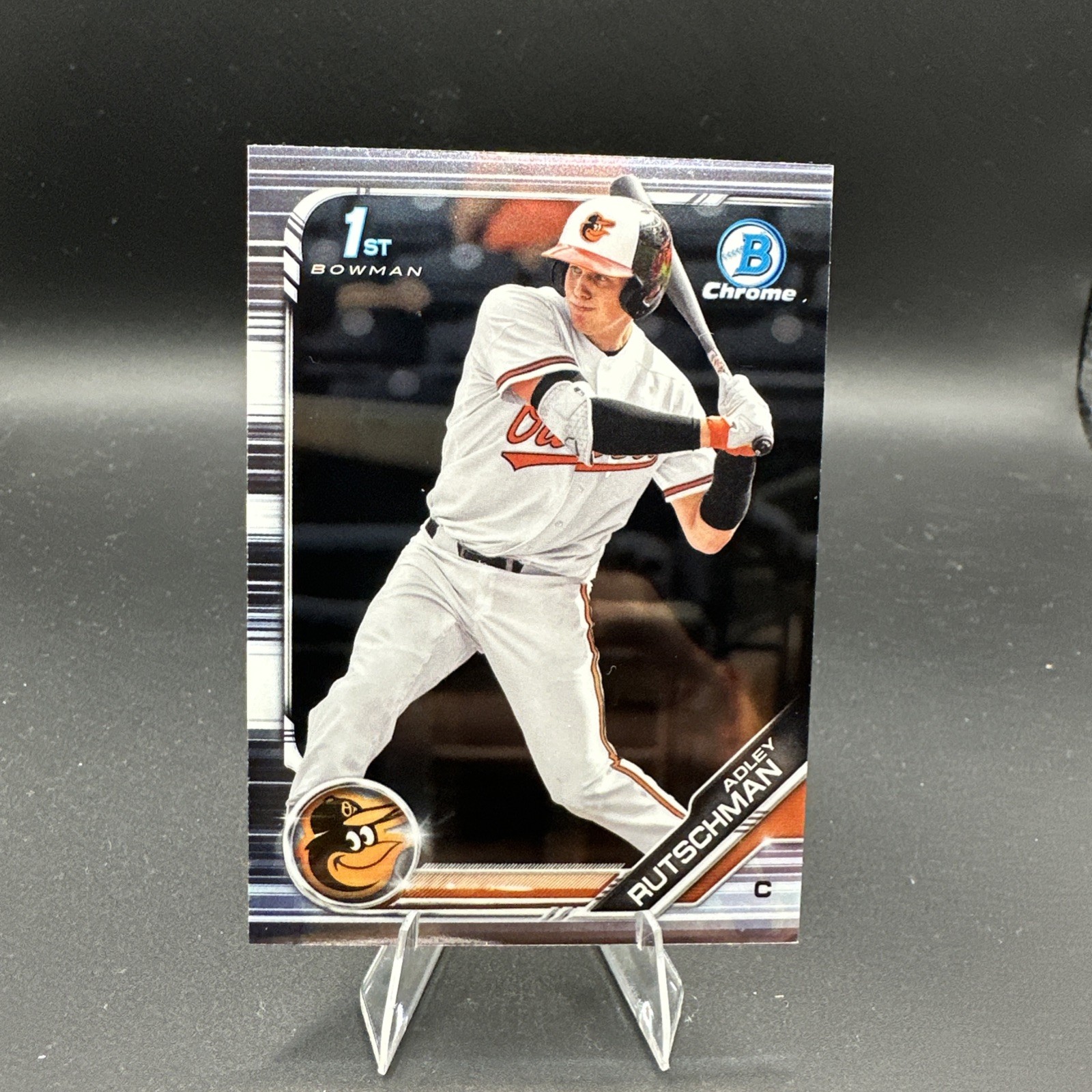 2019 Bowman 1st Chrome Adley Rutschman BDC-1 Orioles