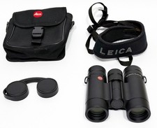 Leica Ultravid HD 10 x 32 in Black with Case, Strap and Rain-guard Used, see des