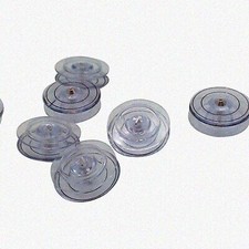 10-Pack Plastic Bobbins for Sewing Machines