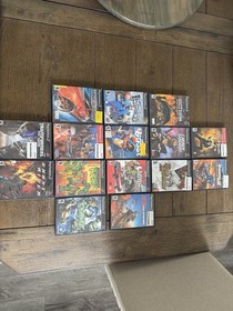 Mixed video game lot including Sony and Nintendo consoles and games