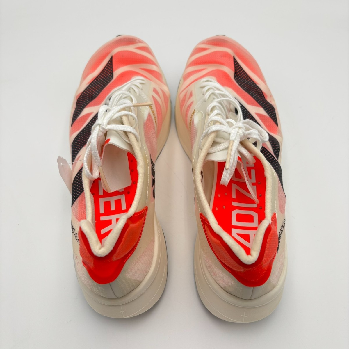 Adidas Adizero Adios Pro 2 Solar Red Men\'s Athletic Shoes FZ2477 Size 10 Adidas Adizero Adios Pro 2 Running Shoes FZ2477 Solar Red  main image 4