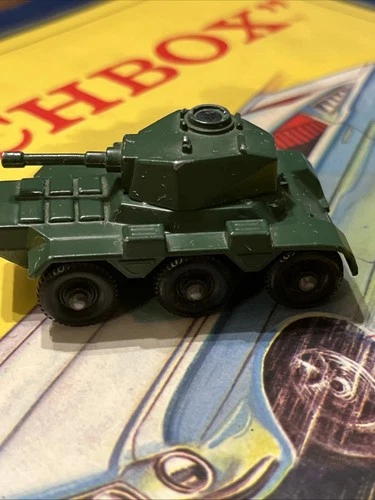 Vintage Matchbox Series by Lesney Products No 67 Saladin 6 x 6 Armoured Car 🔥