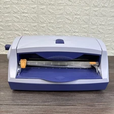 Xyron Model 900 Sticker Label Magnet Maker Laminator Machine Purple S/N 008741