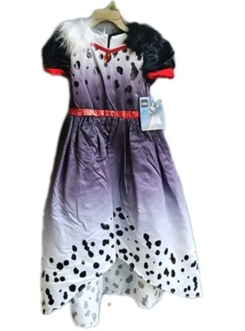 Костюм детский Disney Villains Cruella De Vil размер M 8-10 Prestige Halloween Dres - Изображение 3 из 4