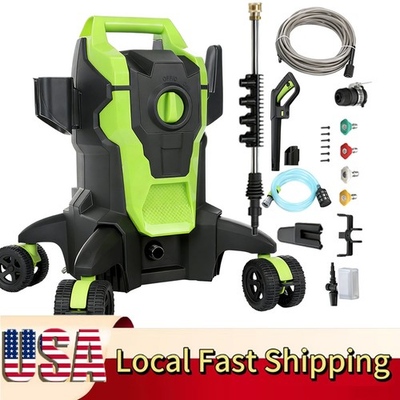 #ad Electric Power Washer 2500 PSI 3.0 GPM Pressure Washer with 52FT Hosenozzle USA $125.99