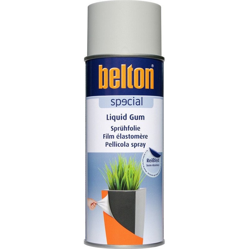 Liquid Gum Belto blanc : spray elastomere pour personnaliser vos jantes et deco de maison