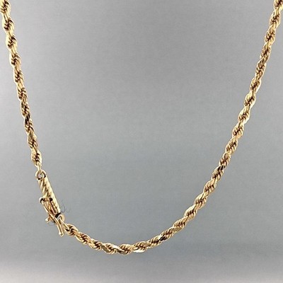 14K Gelbgold 1,8 mm 20 Zoll halbmassive Seilkette 4,08 g (GAL157525)