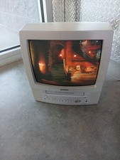 Toshiba MV13N2W 13" CRT TV / VCR Combo Retro Gaming Tested